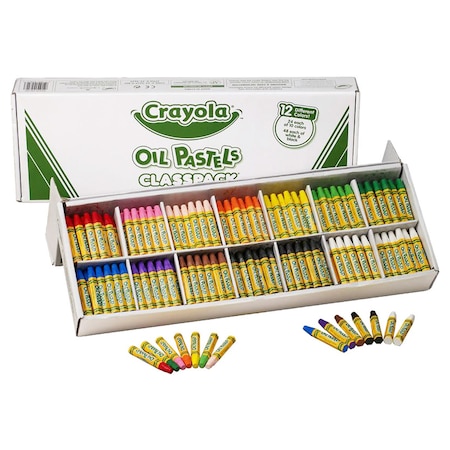 Crayola Crayola Oil Pastels Classpack, PK336 BIN524629